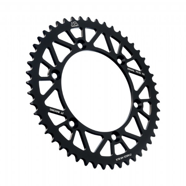 Corona JT ergal RACELITE nera - 49 denti