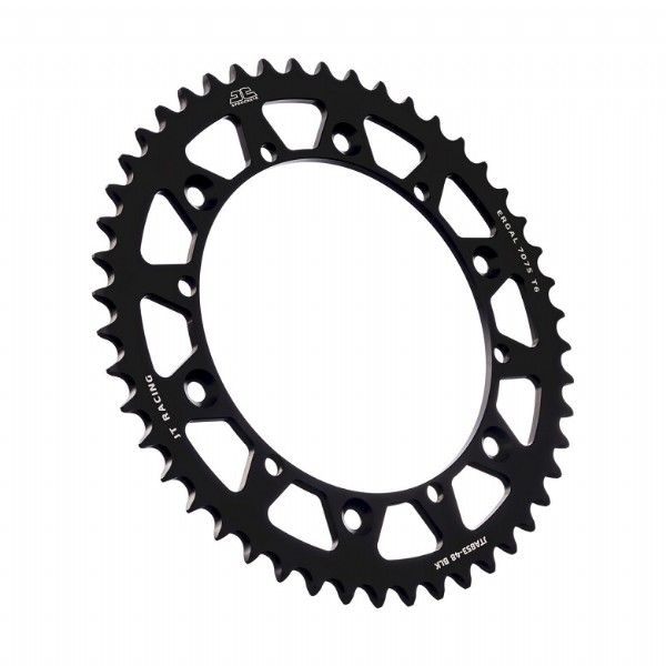Corona JT ergal RACELITE nera - 48 denti - YAMAHA