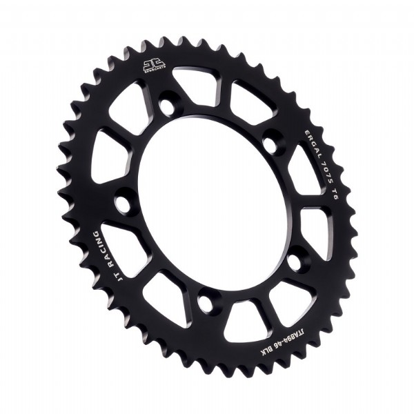 Corona JT ergal RACELITE nera - 46 denti - GASGAS HUSQVARNA KTM 65