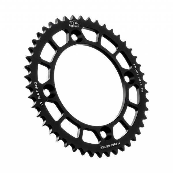 Corona JT ergal RACELITE nera - 46 denti - GASGAS HUSQVARNA KTM 85