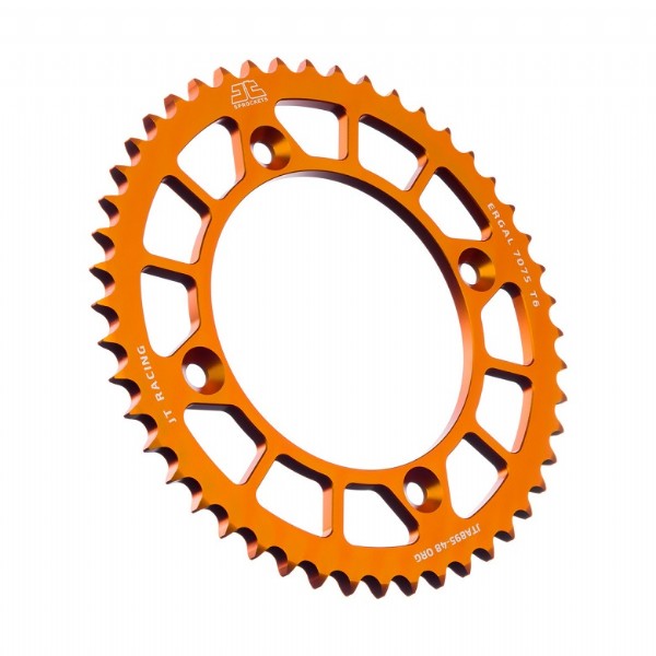 Corona JT ergal RACELITE arancione - 48 denti - 85 SX