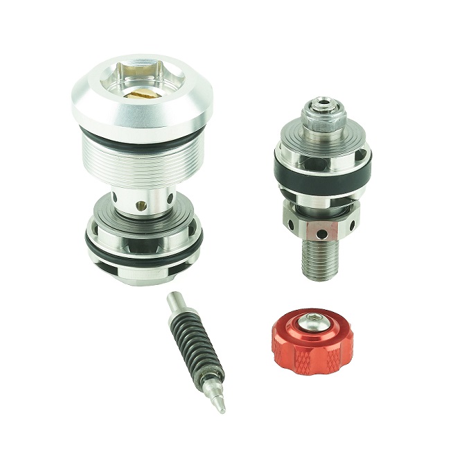 Kit modifica compressione e ritorno Pro-Valve K-TECH per forcelle WP AER 43mm