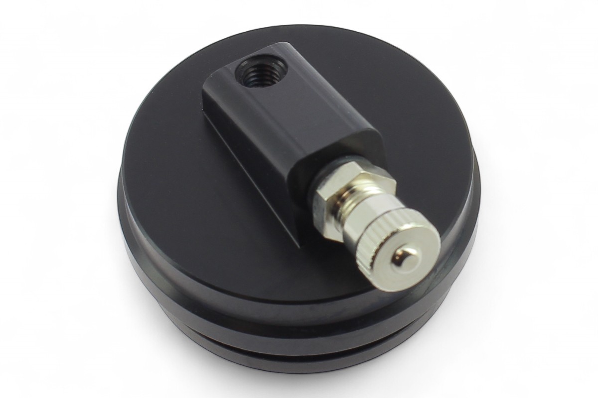 Tappo vaschetta gas maggiorato 49x6 mm titanio K-TECH per SHOWA