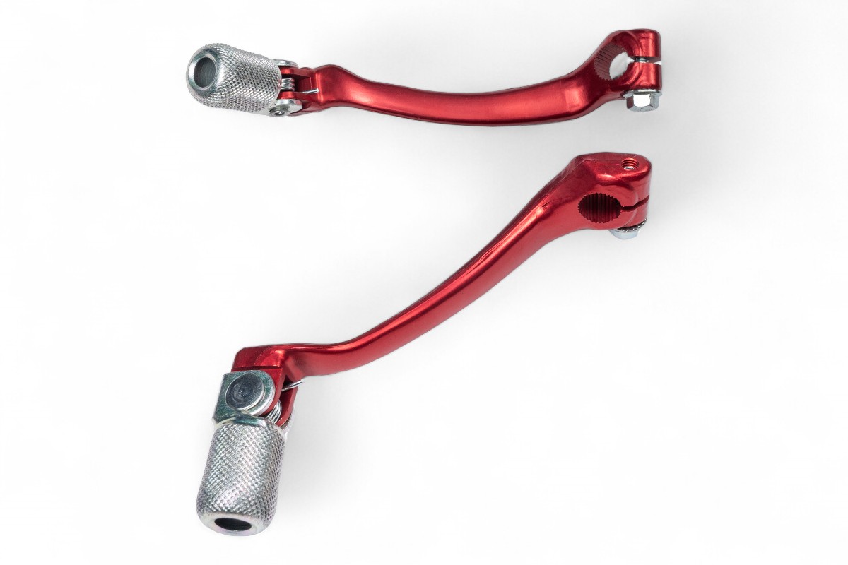 Leva cambio in alluminio forgiato CRF 450 R 02-16 rosso