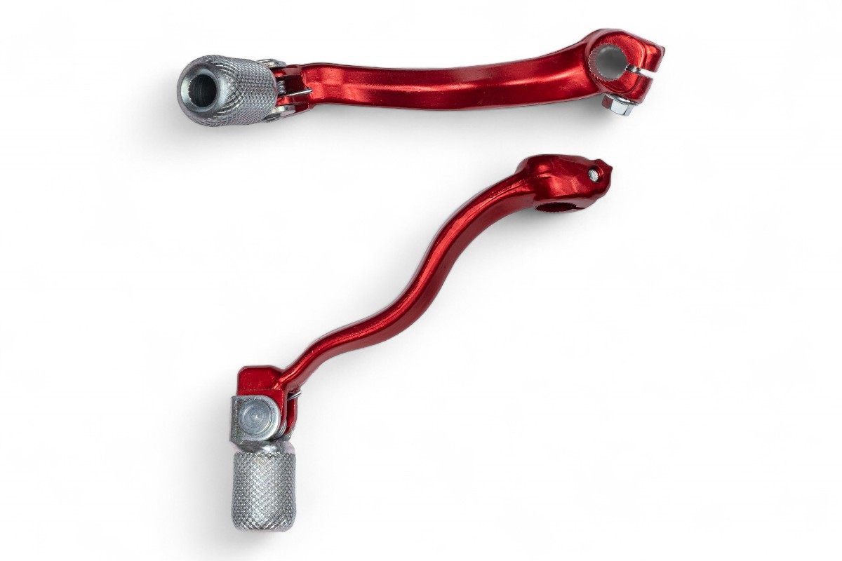 Leva cambio in alluminio forgiato BETA HONDA rosso
