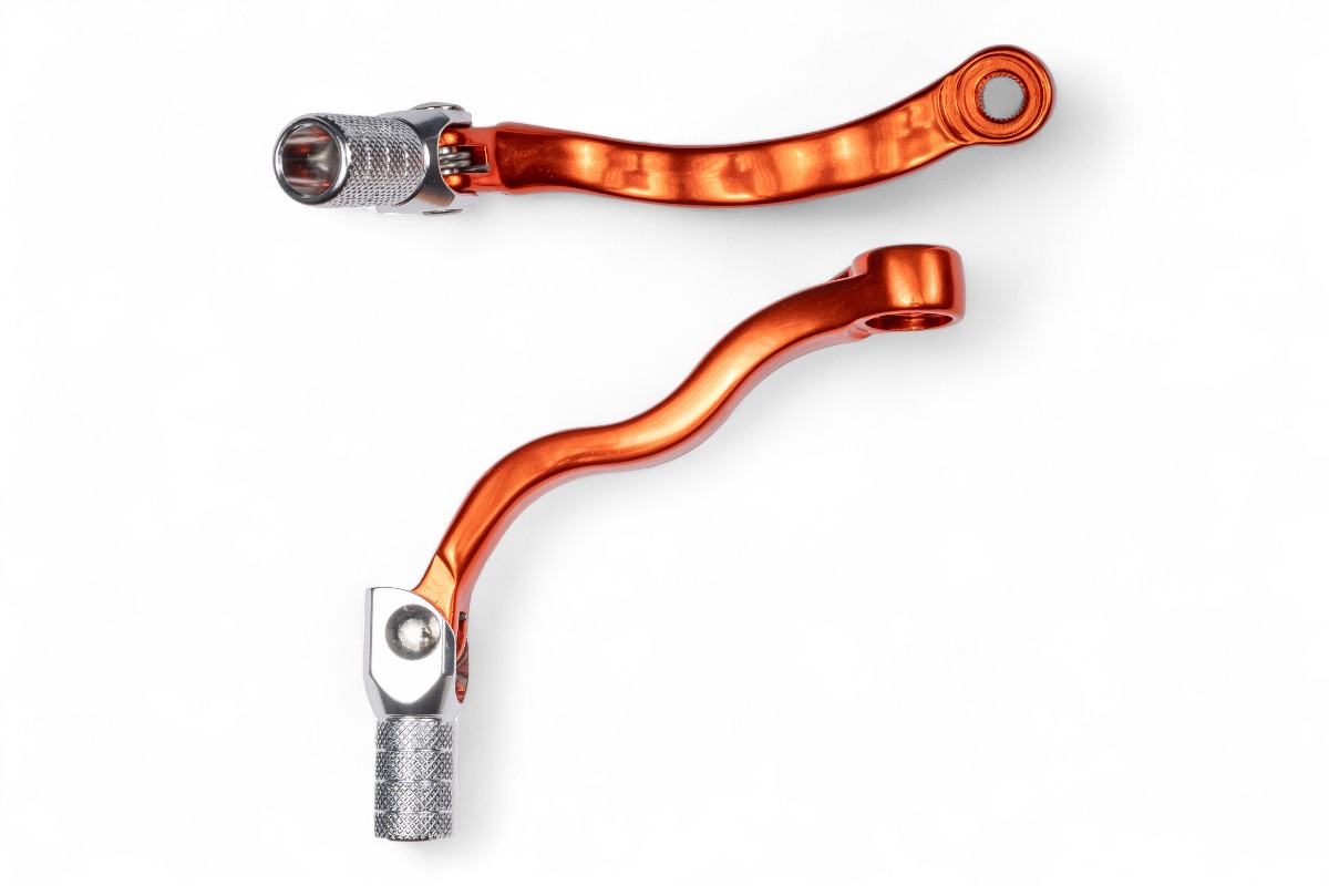 Leva cambio in alluminio forgiato KTM arancione