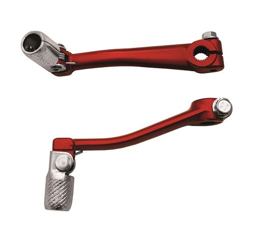 Leva cambio in alluminio forgiato Minarelli AM6 rosso