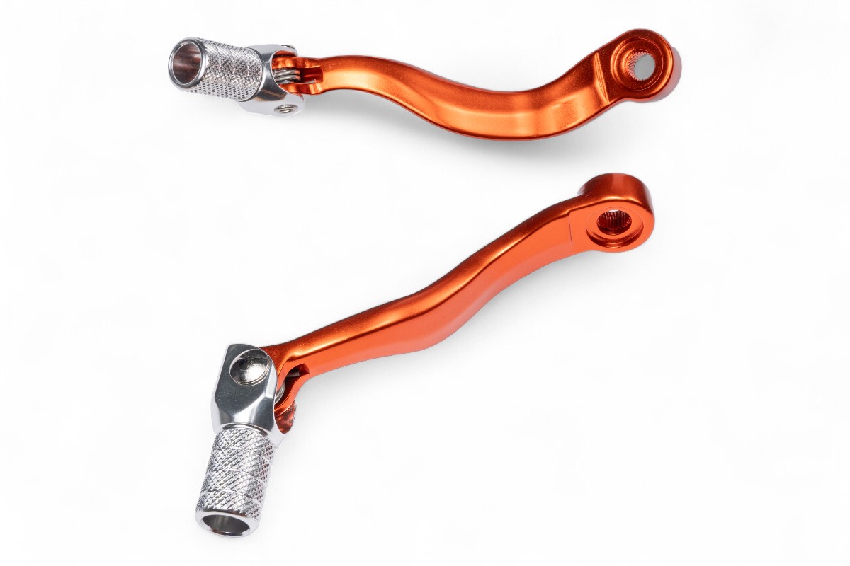 Leva cambio in alluminio forgiato KTM arancione