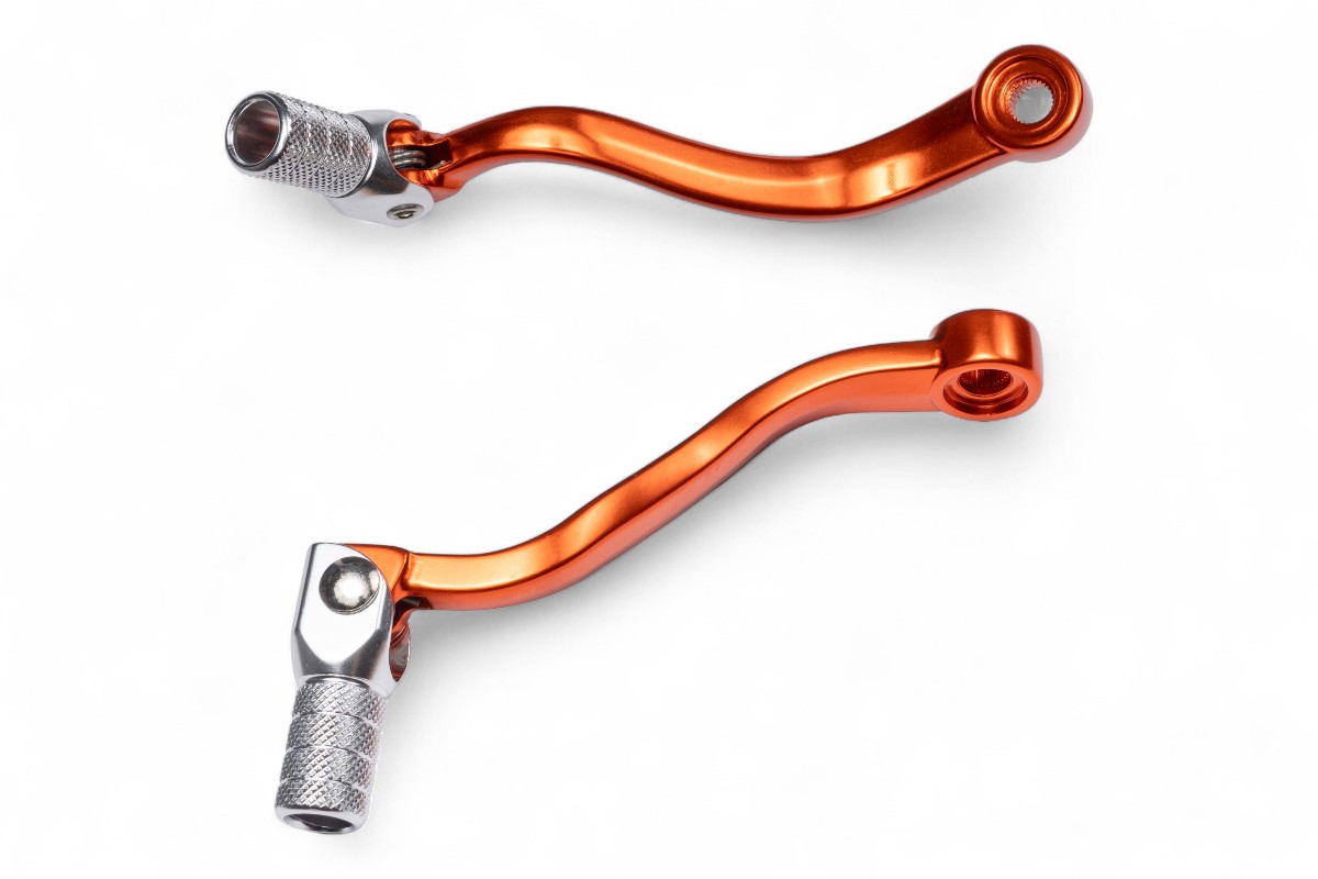 Leva cambio in alluminio forgiato KTM arancione