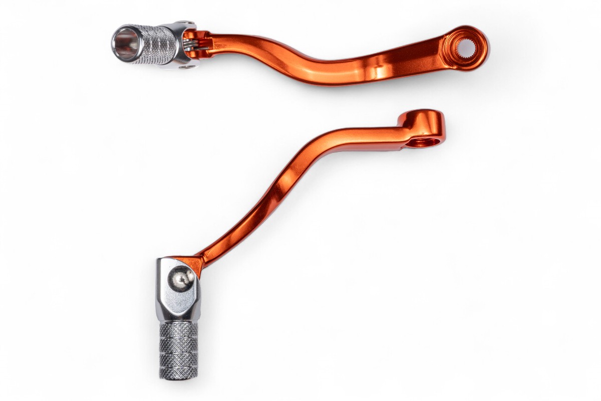 Leva cambio in alluminio forgiato KTM arancione