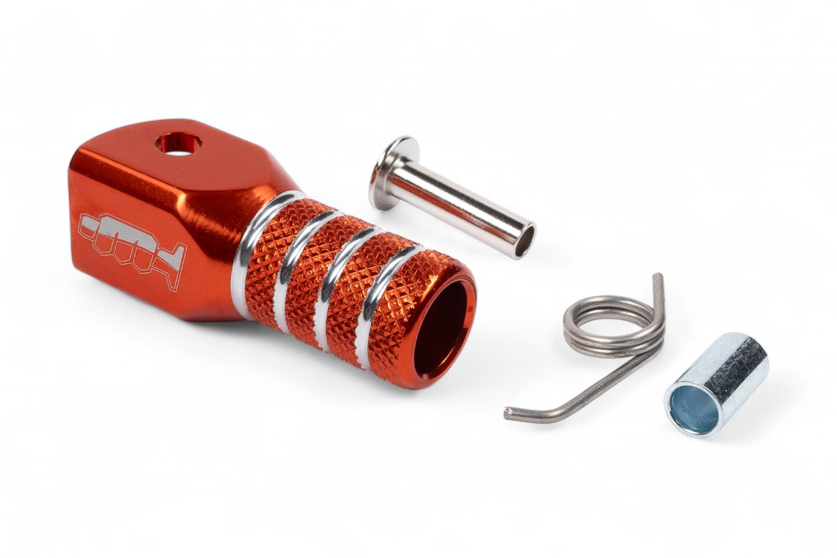 Puntale CNC arancione per leve cambio LCA