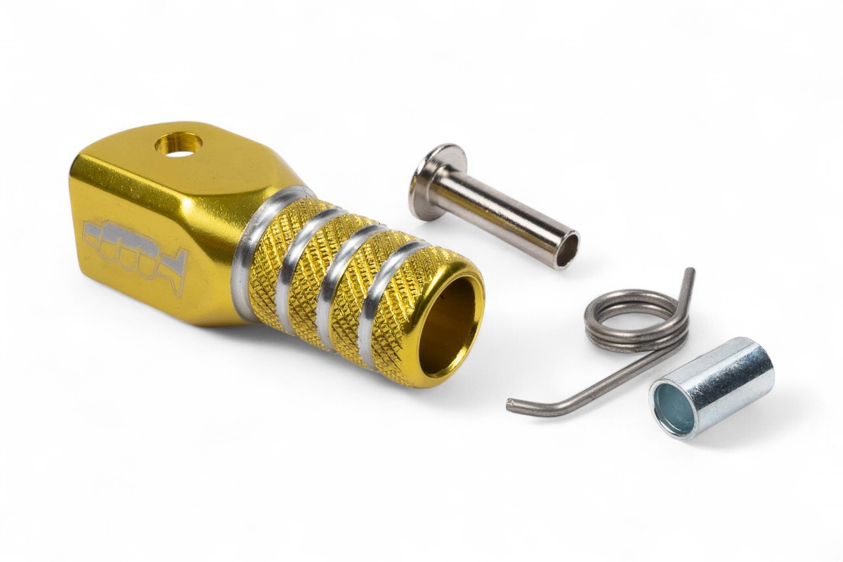 Puntale CNC giallo per leve cambio LCA