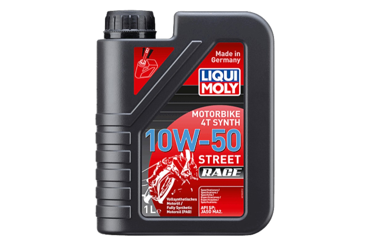 Olio motore LIQUI MOLY Strada 4T RACE - 10W/50 - 100% sintetico - 1 L
