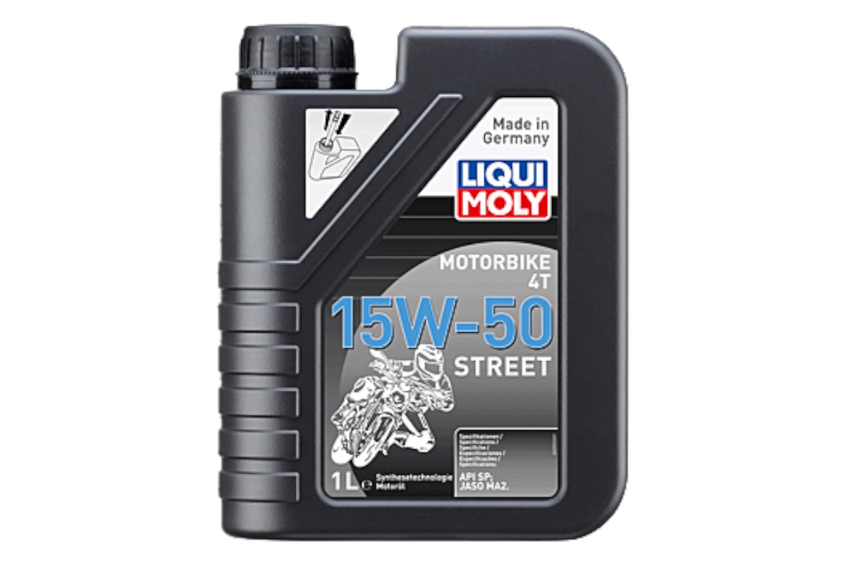 Olio motore LIQUI MOLY Strada 4T - 15W/50 - A base sintetica - 1 L