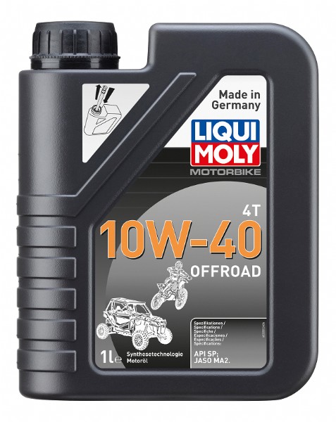 Olio motore LIQUI MOLY Off Road 4T - 10W/40 - A base sintetica - 1 L