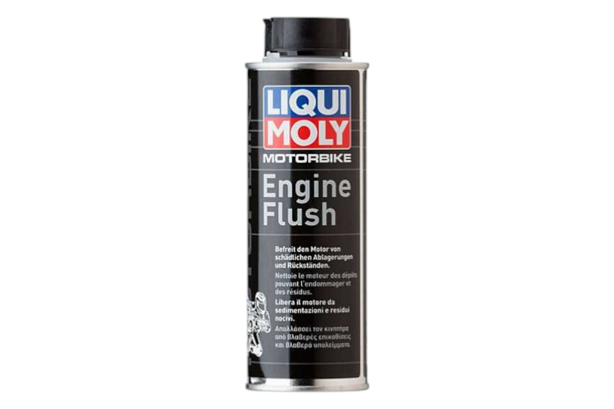 Liquido detergente per interno motore LIQUI MOLY motorbike engine flush 4T - 250 ml