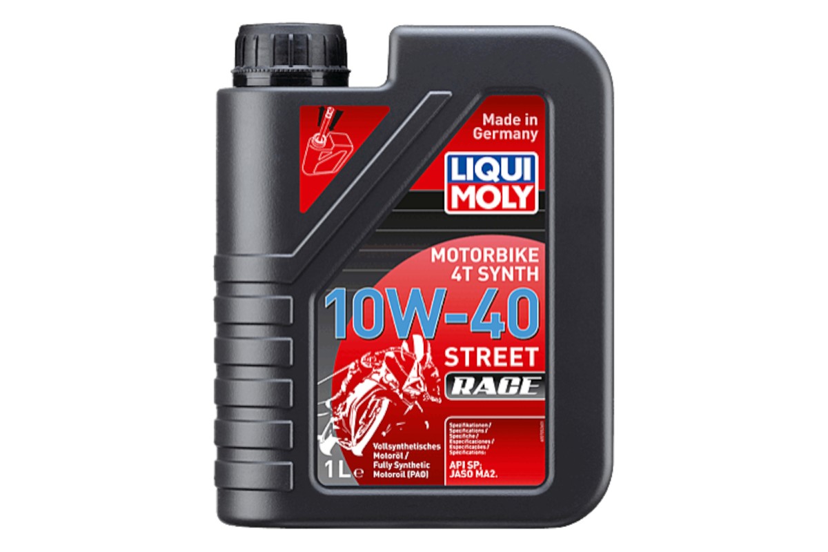Olio motore LIQUI MOLY Strada 4T RACE - 10W/40 - 100% sintetico - 1 L