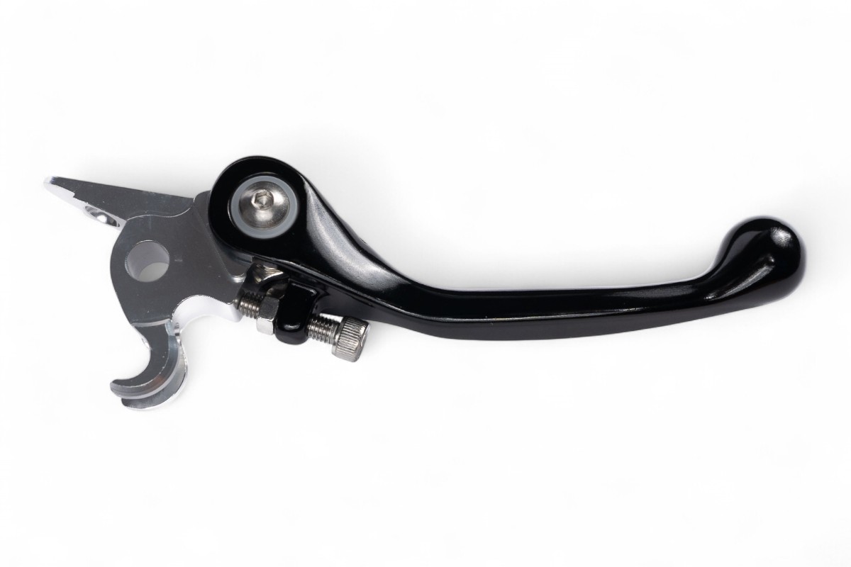 Leva freno snodata forgiata nera HUSABERG HUSQVARNA KTM SHERCO