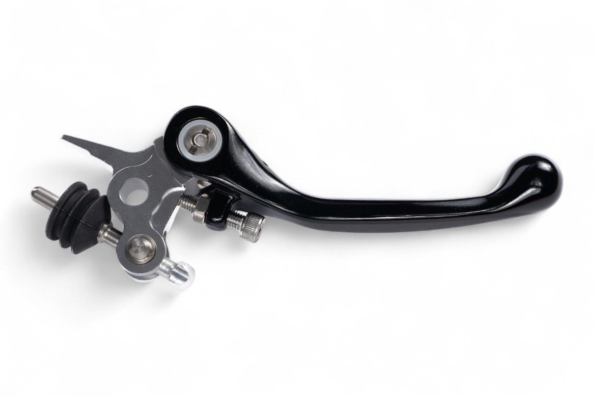 Leva freno/frizione snodata forgiata nera GASGAS HUSQVARNA KTM