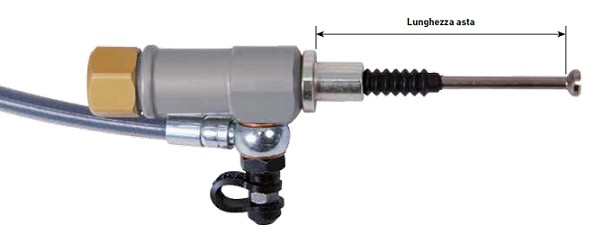Cilindro attuatore MAGURA Hymec 167 e 163 - Lunghezza asta 55mm - CRF 250 R 18-24