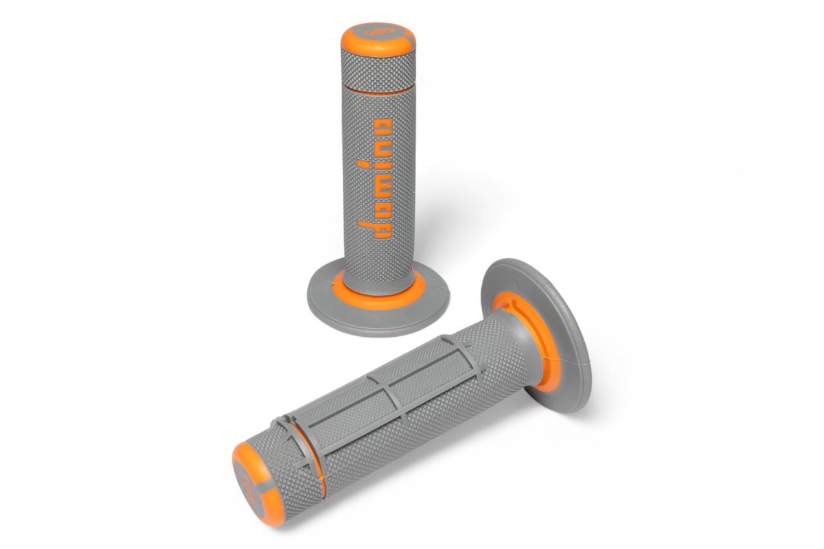Manopole DOMINO Cross - Grigio/arancione