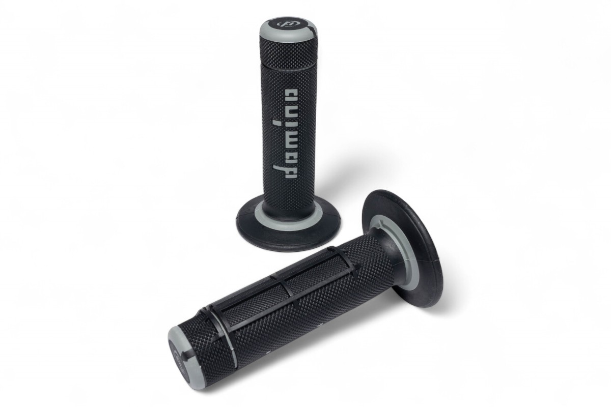 Manopole DOMINO Cross - Nero/grigio