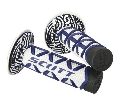 Manopole SCOTT Diamond - Blu/bianco