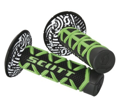 Manopole SCOTT Diamond - Verde/nero