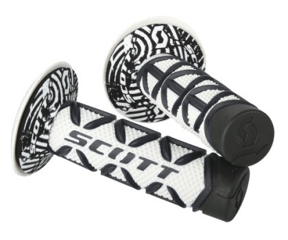 Manopole SCOTT Diamond - Nero/bianco