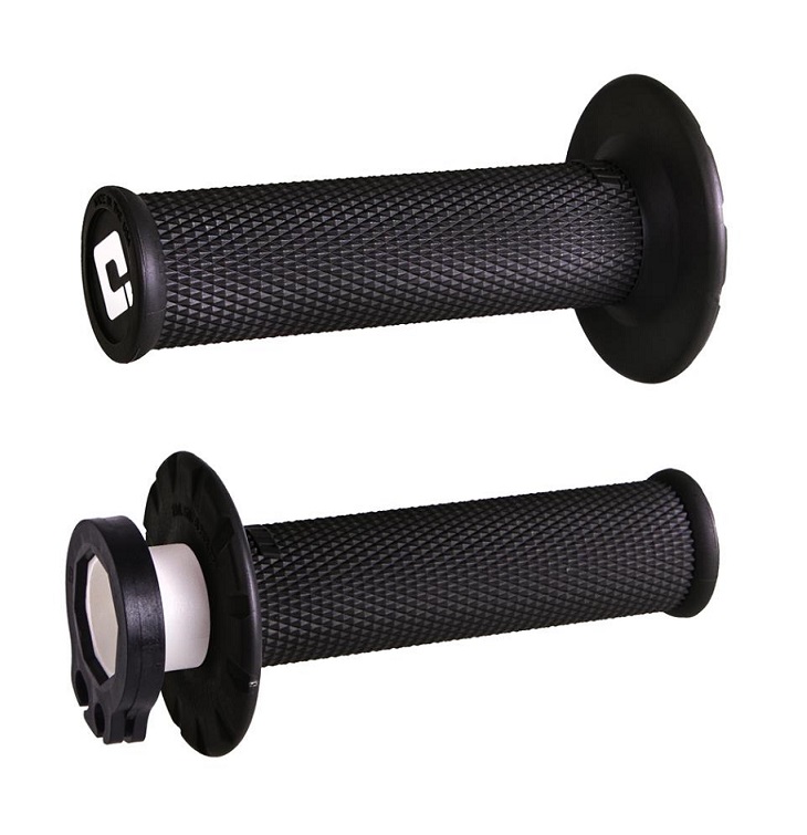 Manopole Lock-ON ODI V2 No-Waffle MX - Nero