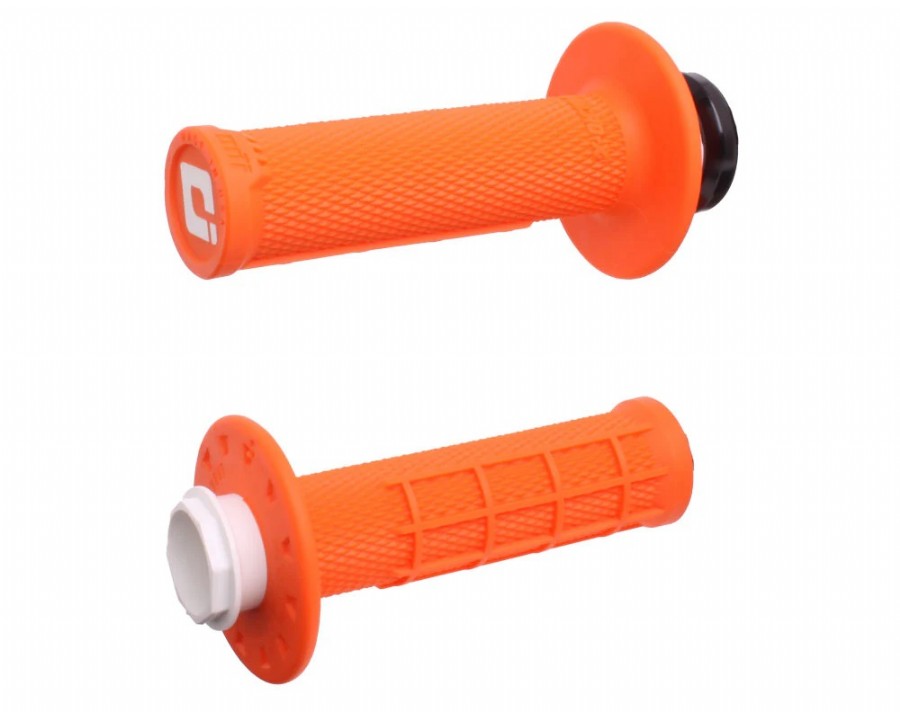 Manopole Lock-ON ODI V2 Micro-X Half-Waffle - Arancione