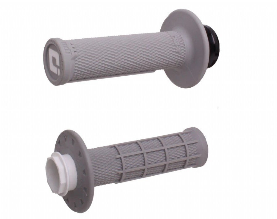 Manopole Lock-ON ODI V2 Micro-X Half-Waffle - Grigio