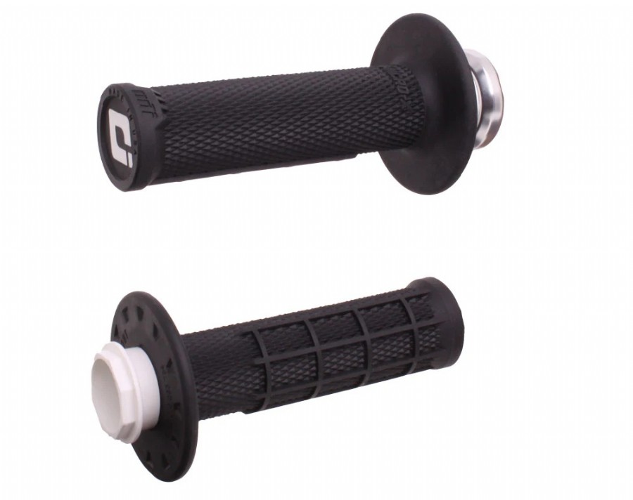 Manopole Lock-ON ODI V2 Micro-X Half-Waffle - Nero