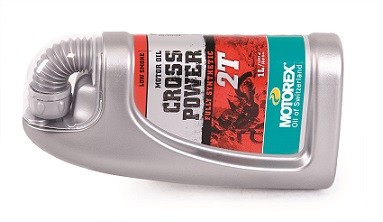 Olio miscela MOTOREX Cross Power 2T - 100% sintetitco - 1 L