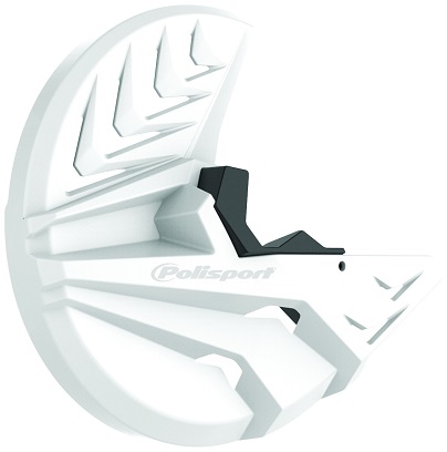 Kit protezione disco freno e piedini forcelle - CRF 250/450 R/RX - Bianco