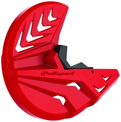 Kit protezione disco freno e piedini forcelle - CRF 250/450 R/RX - Rosso