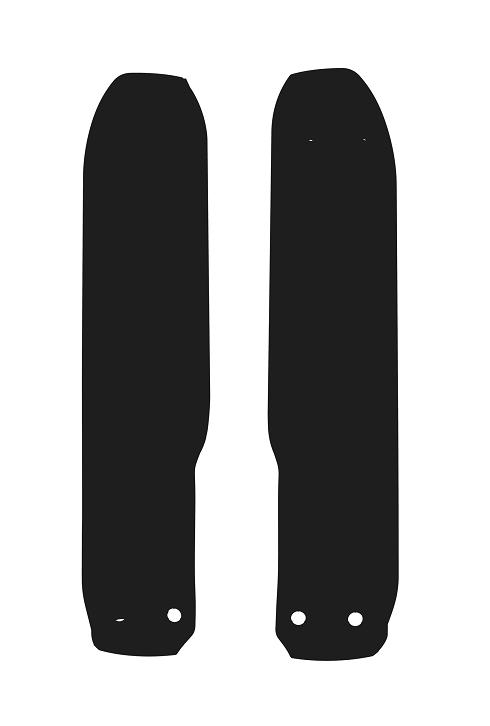 Parasteli forcella BETA nero