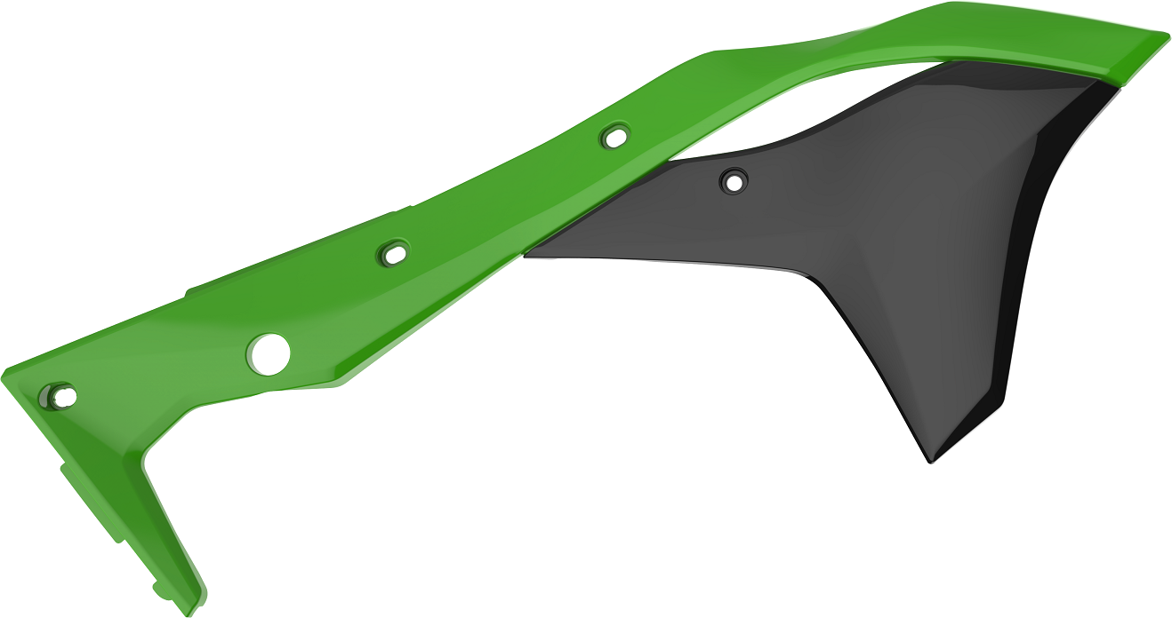 Convogliatori radiatore KAWASAKI verde05/nero