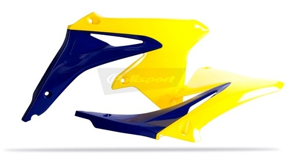 Convogliatori radiatore SUZUKI blu/giallo rm01