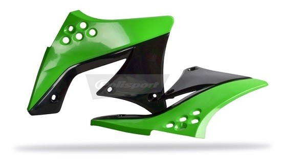 Convogliatori radiatore KAWASAKI verde05/nero