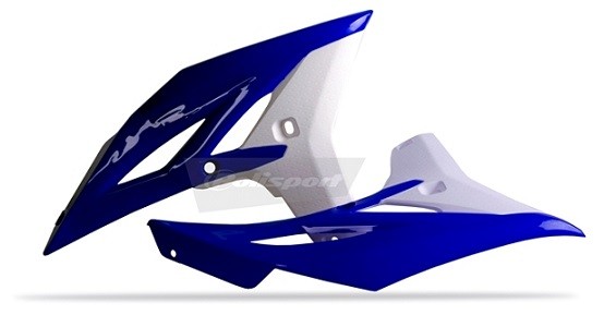Convogliatori radiatore YAMAHA blu yam98/bianco
