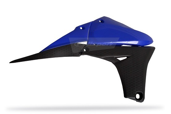 Convogliatori radiatore con copri serbatoio YAMAHA blu yam98/nero