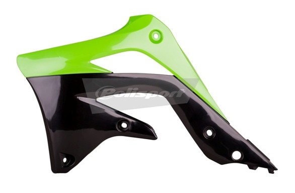 Convogliatori radiatore KAWASAKI verde05/nero