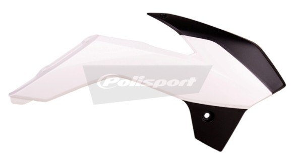 Convogliatori radiatore KTM bianco/nero