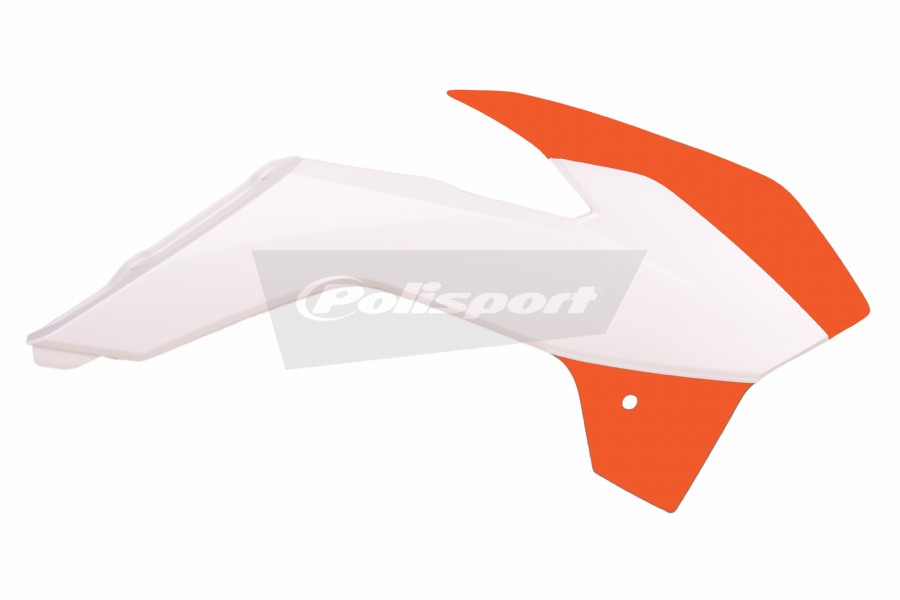 Convogliatori radiatore KTM 85 arancione/bianco