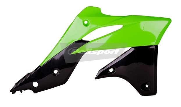 Convogliatori radiatore KAWASAKI verde05/nero
