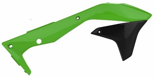 Convogliatori radiatore KAWASAKI verde05/nero