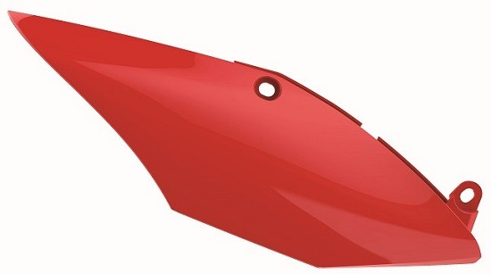 Portanumeri laterali con protezione calore HONDA rosso cr04