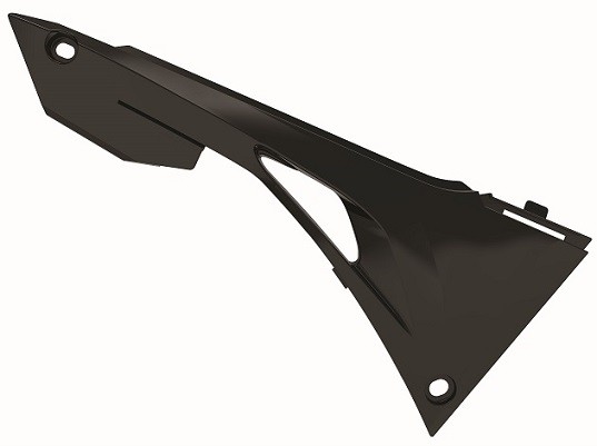 Coperchi laterali cassa filtro HONDA nero
