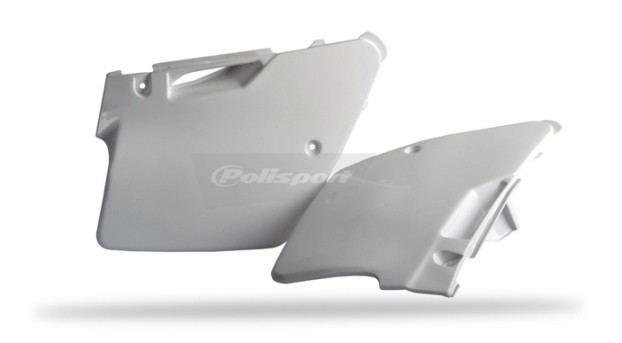 Portanumeri laterali KAWASAKI bianco